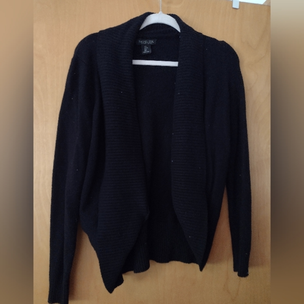 Rachel Zoe black cardigan, size S